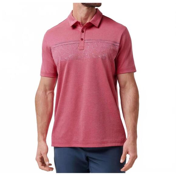 NEW TRAVISMATHEW final call polo in rose wine